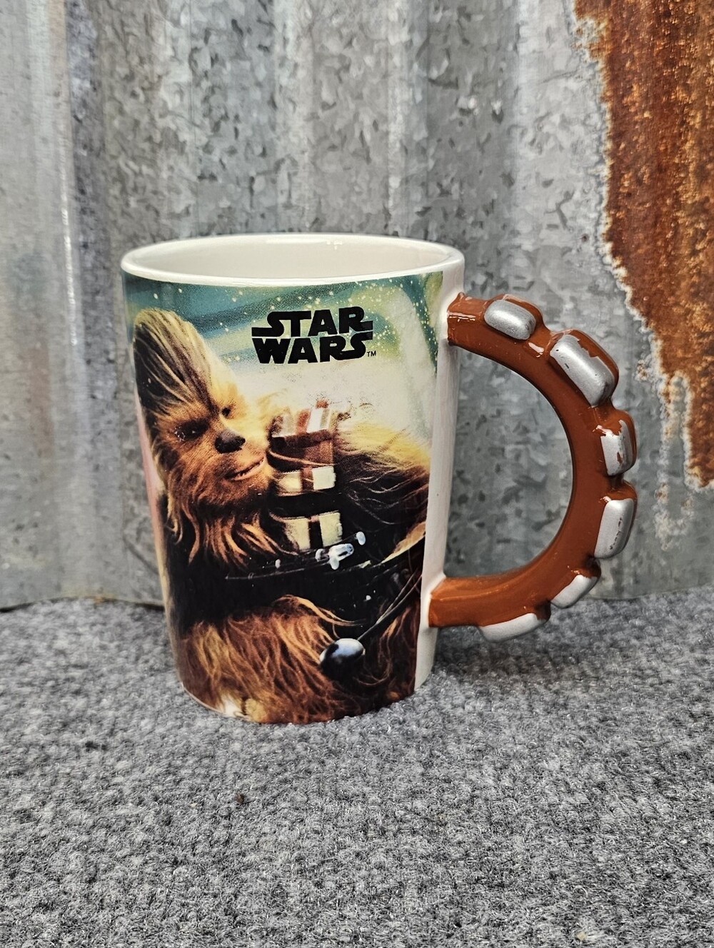 Chewbacca 3D Sculpted Handle Mug - Star Wars Collectible